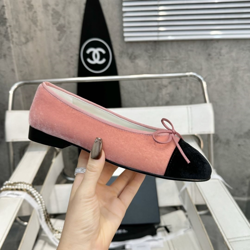 Ch*el flat shoes